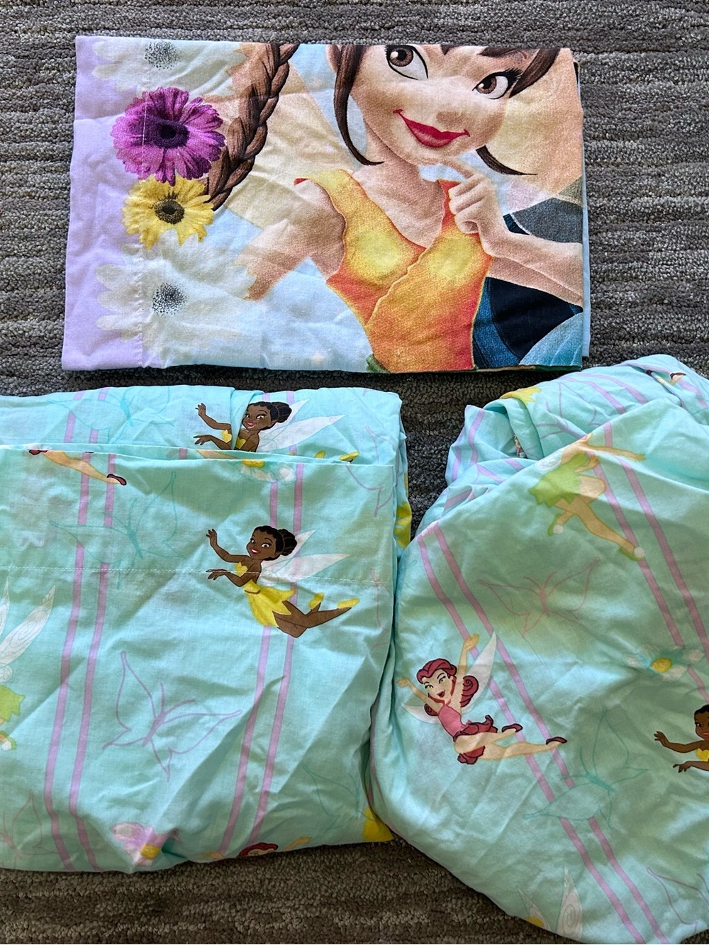 Y2K Disney Fairies Toddler Bedding Set